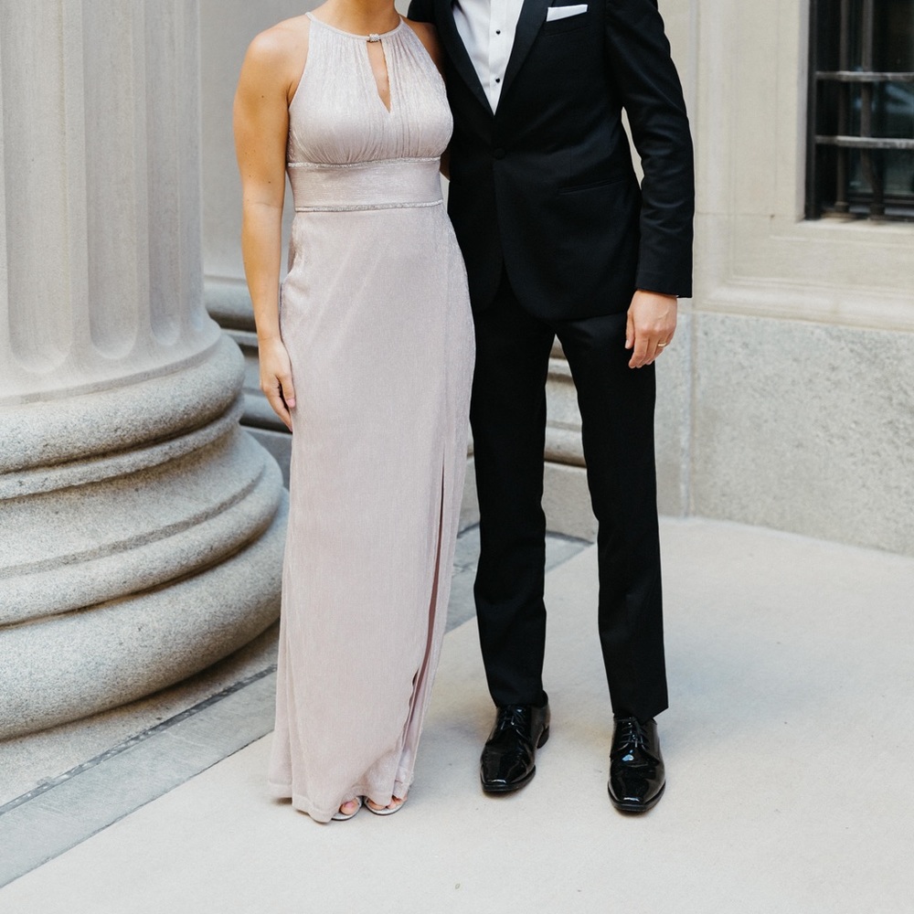 Formal Rose Gold Dress